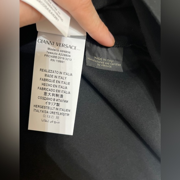 Authentic NEW Versace bling logo shirt💎 - Picture 9 of 9